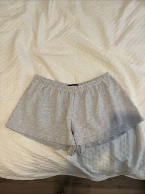 Brandy Melville Light Gray Heather Athletic Shorts